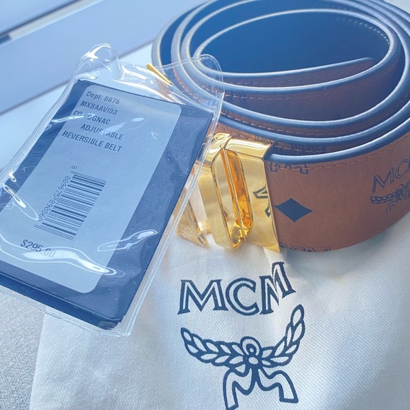 BRAND NEW MCM REVERSIBLE BELT - Picture 3 of 3